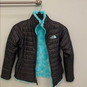 North Face Mossbud Swirl Reversible Jacket